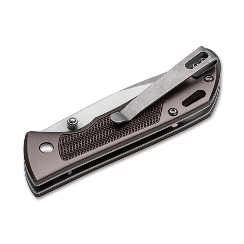 Нож Boker Magnum "Advance Checkering Dark Bronze"