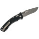 Нож Microtech Amphibian Ram-Lock, клинок Apoc Fluted, черная рукоять G10