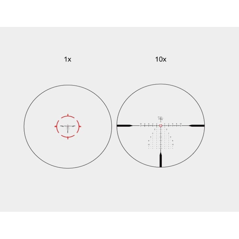 Прицел оптический Vector Optics Continental X10 1-10x28 (34 мм) ED FFP illum. VET-RAR 2