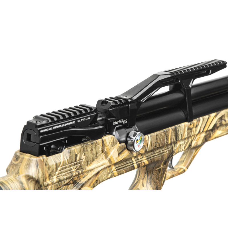 Пневматическая PCP винтовка  Aselkon MX10-S Camo Max 5  кал. 4.5