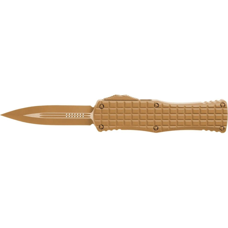 Нож Microtech Hera D/E OTF signature, frag, cerakote, RAL-8000