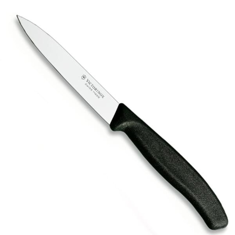 Нож кухонный Victorinox SwissClassic, 10 см, черный