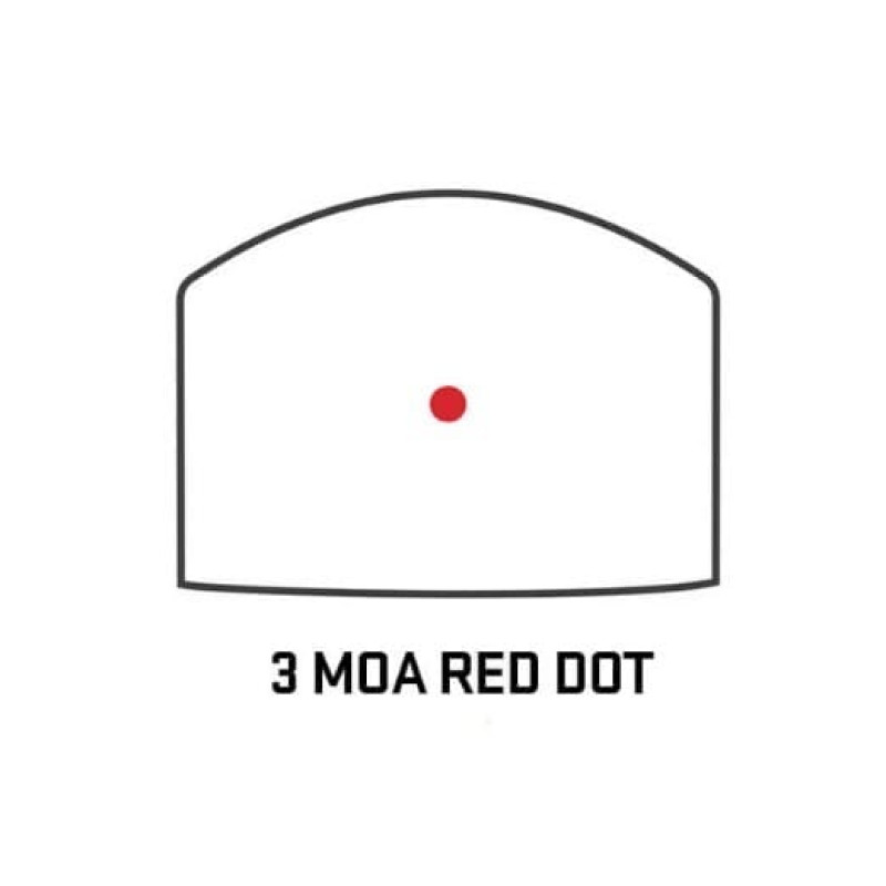 Приціл коліматорний Sig Optics ROMEO-X COMPACT-BLACKOUT, OPEN, 3 MOA RED DOT, BLACK