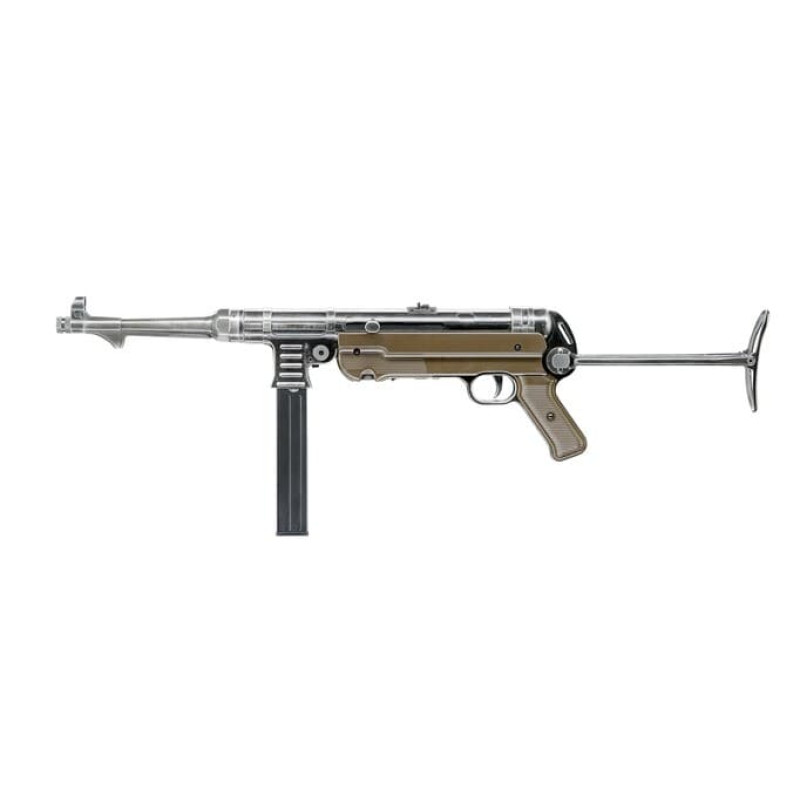 Пневматический пистолет-пулемёт Umarex Legends MP40 Blowback кал.4,5мм Full Auto