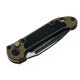 Нож Microtech L.U.D.T. S/E Gen III,  черный клинок, полусеррейтор, рукоять OD green