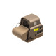 Прицел коллиматорный EOTech 68MOA/1MOA (1 точка) Tan, совместим с NV