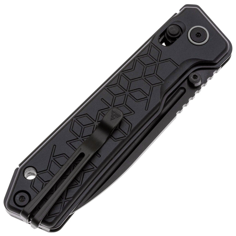 Нож SRM Rubik 7228B-AB, Sandvik 14C28N, алюминий, черный