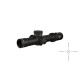 Оптичний приціл TRIJICON Credo 1-8x28 (34 мм) illum. Red/Green MRAD Segmented Circle