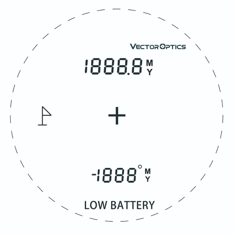 Лазерный дальномер Vector Optics Paragon 6x25 GenII 1850 м