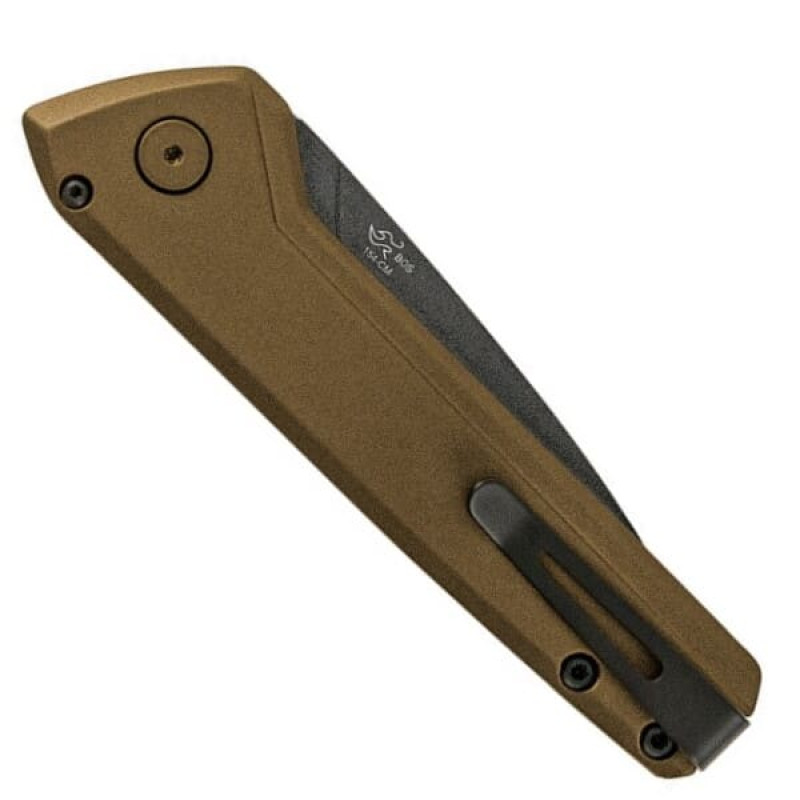 Нож Buck "Deploy, Auto Burnt Bronze"