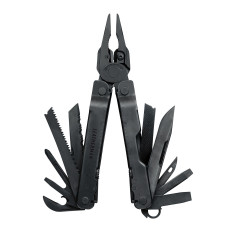 Мультиінструмент Leatherman Super Tool 300 Black, нейлоновий чохол MOLLE (чорний)