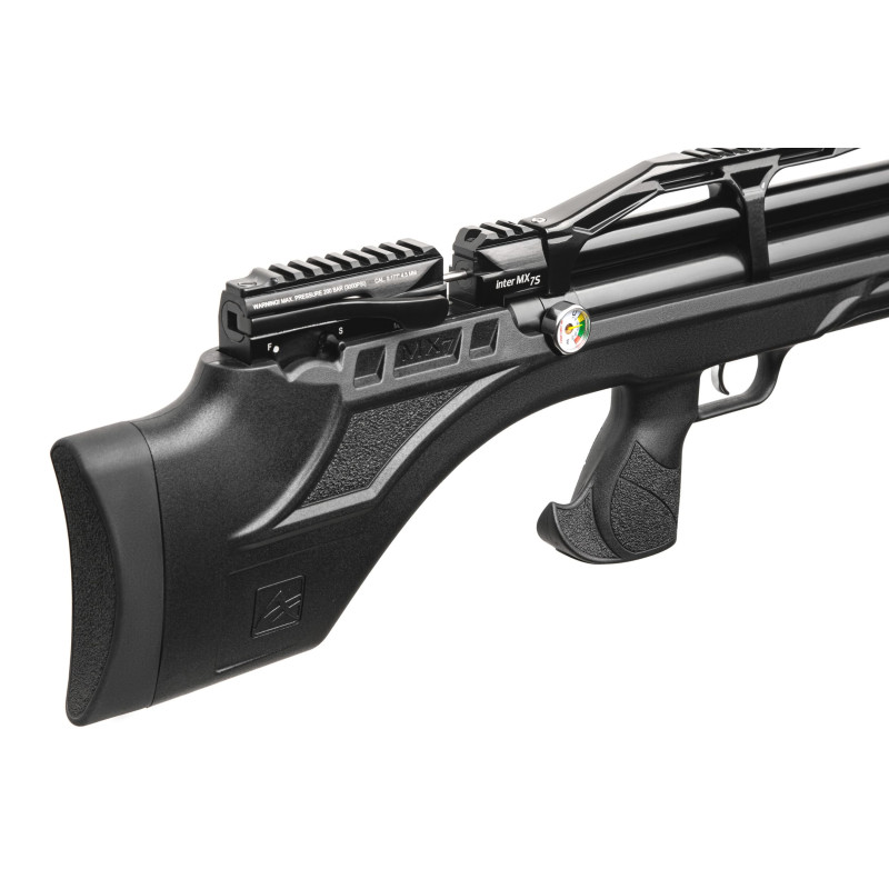 Пневматическая PCP винтовка  Aselkon MX7-S Black  кал. 4.5