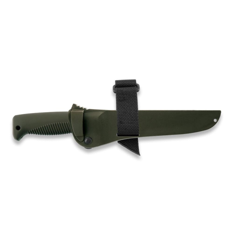 Нож Peltonen M95, покрытие cerakote OD, хаки, хаки композитный чехол