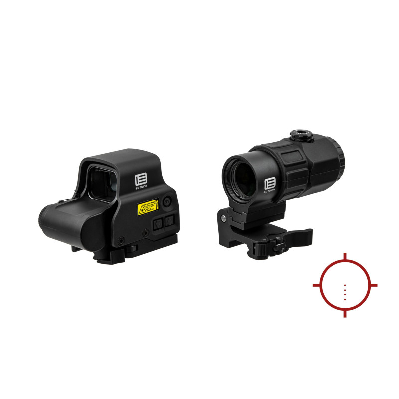 Комплект EOTech прицел коллиматорный EXPS3-4 с компактным увеличителем G45 5х