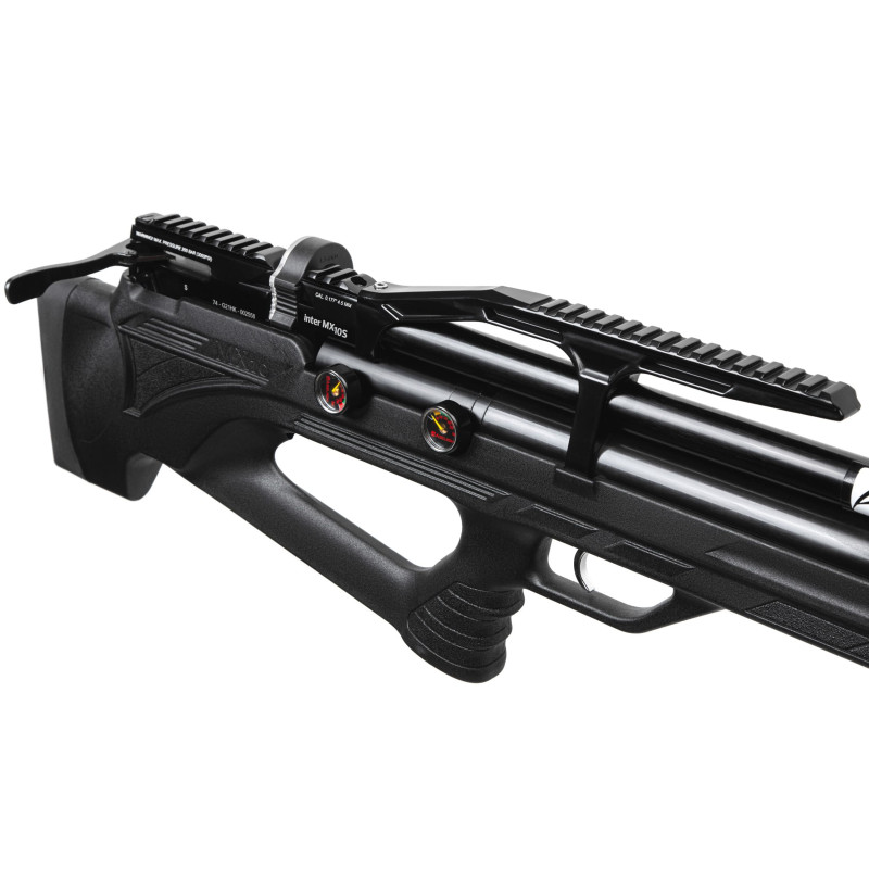 Пневматическая Редукторная PCP винтовка  Aselkon MX10-S Black  кал. 4.5