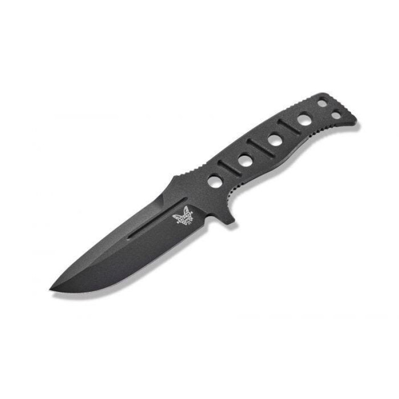 Нож Benchmade "Sibert Adamas", фикс, паракорд, чёрный