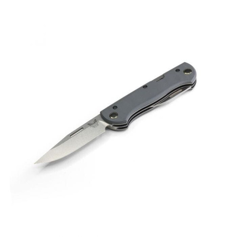 Нож Benchmade "Weekender", 2 клинка, серый