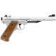Пневматический пистолет Umarex Ruger Mark IV Stainless кал.4,5 мм