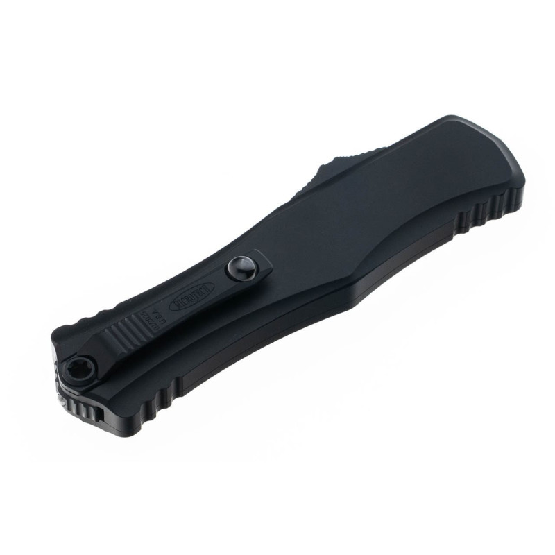 Нож Microtech Hera II OTF, recurve tactical, черный