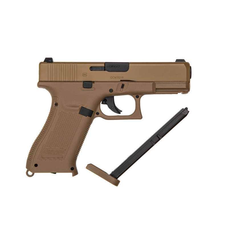 Пневматический пистолет Umarex Glock 19X Non-Blowback кал.4,5мм