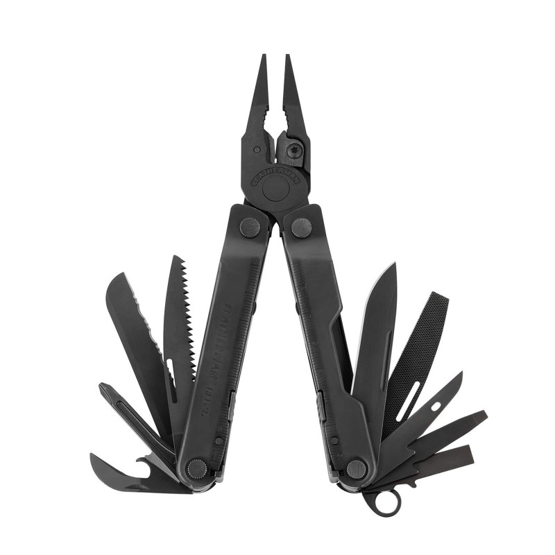 Мультиинструмент Leatherman Rebar Black, чехол Molle