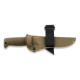 Нож Peltonen M07 (N690), без покрытия, coyote, coyote композитный чехол