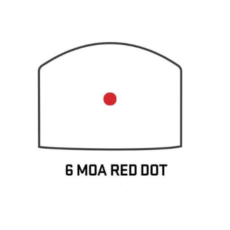 Прицел коллиматорный Sig Optics ROMEO-X PRO FOOTPRINT, OPEN, 6 MOA RED DOT, BLACK