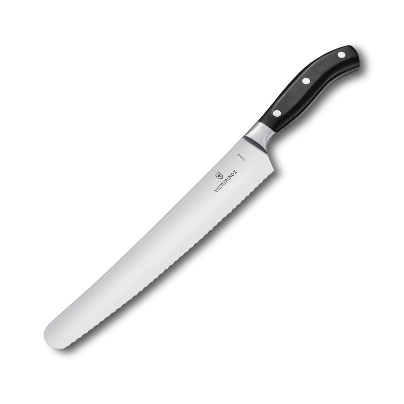 Нож кухонный для хлеба Victorinox Grand Maitre 26 см, закалённая сталь, подар. упаковка