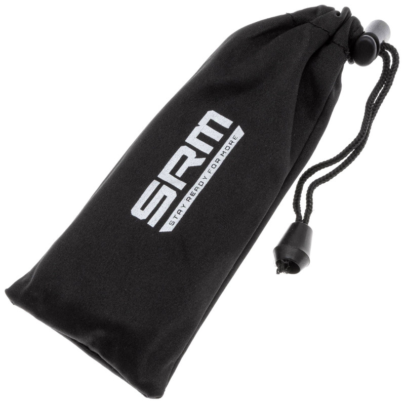 Нож SRM Qrick 408L-KB, Sandvik 14C28N, G10 + carbon fiber, черный