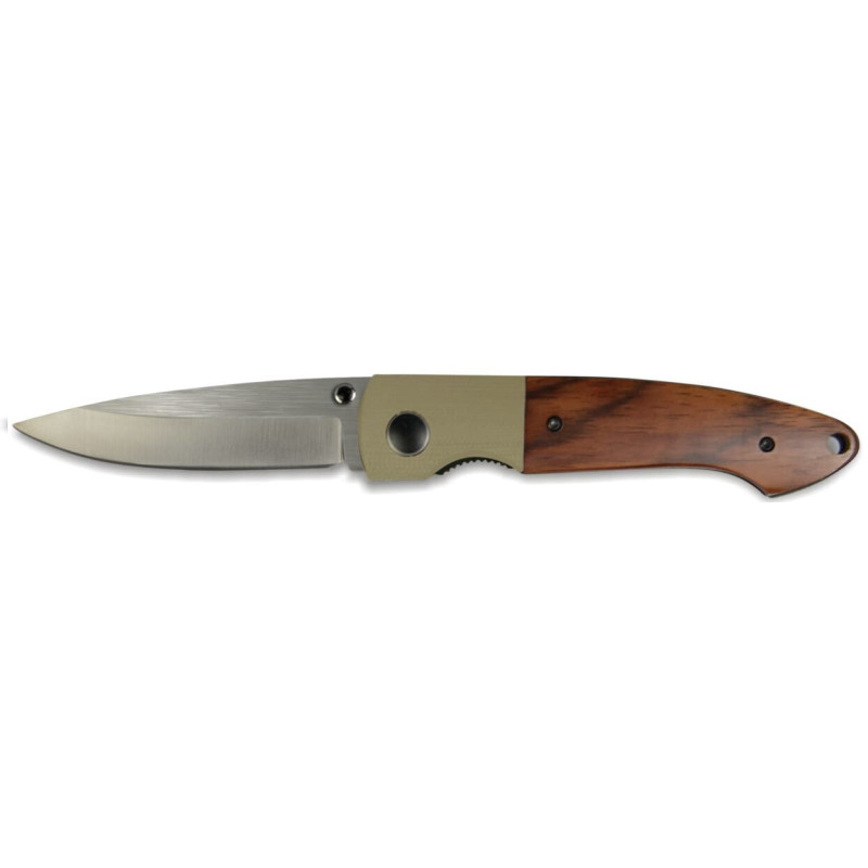 Нож Maserin Explorer, D2, G10 + орех