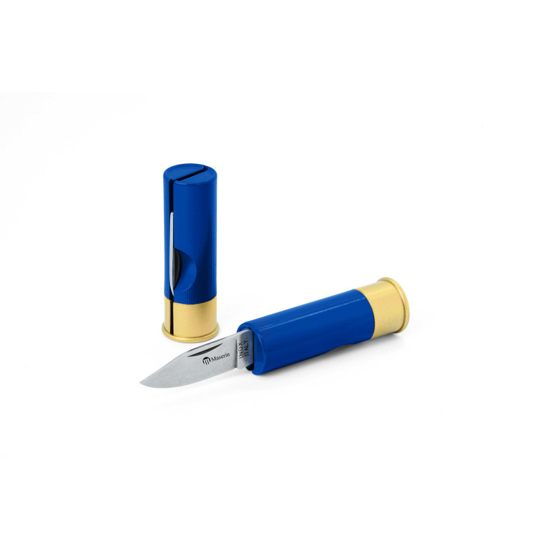 Нож Maserin Cartridge cal.12, синий