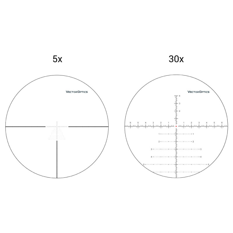 Прицел оптический Vector Optics Continental 5-30x56 (34mm) illum. FFP Tactical