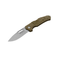 Нож Maserin Nimrod, M390, микарта, коричневый