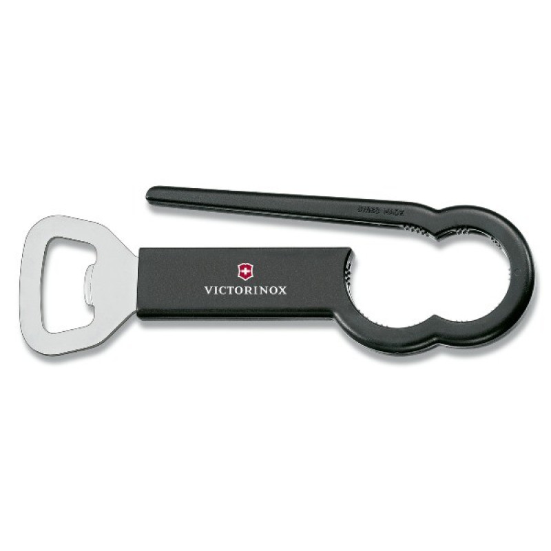 Відкривачка для пляшок Victorinox універсальна, чорна