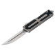 Нож Microtech Scarab II Gen III D/E-S, stonewash, черно-серый