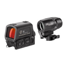 Комплект Sig Optics коллиматор ROMEO8T-AMR 1X40  и магнифер JULIET3T-AMR 3X22MM