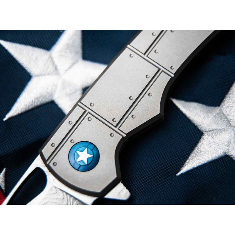 Нож Boker Plus  "P-51 Damast"