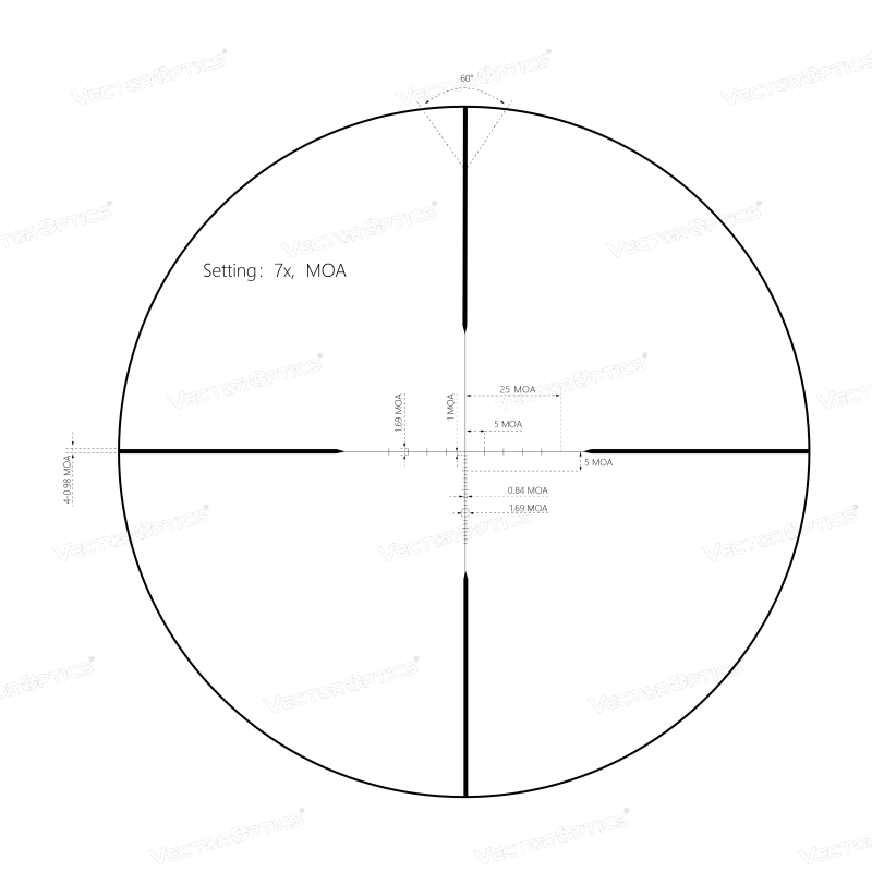 Прицел оптический Vector Optics Matiz 2-7x32 (25,4 мм) SFP VOW-MOA