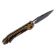 Нож Microtech L.U.D.T. S/E Gen III,  черный клинок, танто, рукоять tan