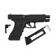 Пневматический пистолет Umarex Glock 17 Blowback  кал. 4,5 мм (с затворной задержкой)