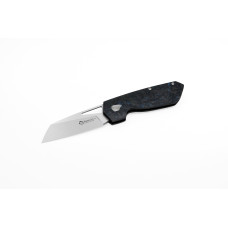 Нож Maserin W2, M390,  fat carbon, синий