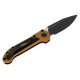 Нож Microtech L.U.D.T.,  черный клинок, рукоять tan