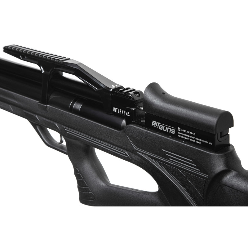 Пневматическая Редукторная PCP винтовка  Aselkon MX10-S Black  кал. 4.5