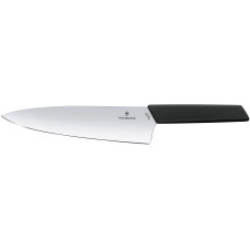 Ніж кухонний шефський Victorinox Swiss Modern Carving, 20 см, чорний, блістер