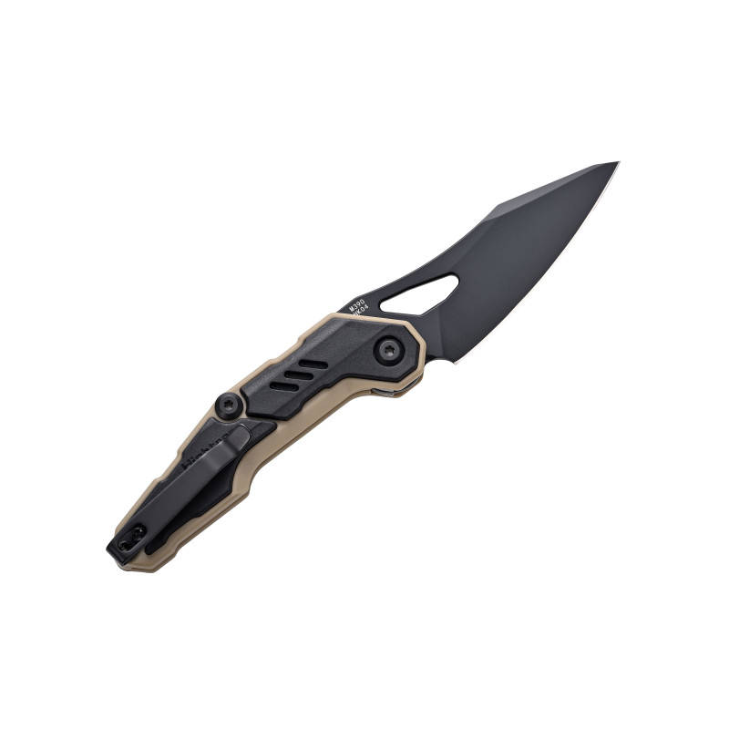 Нож Hightron Spectron, M390, GFN, черный, черный клинок