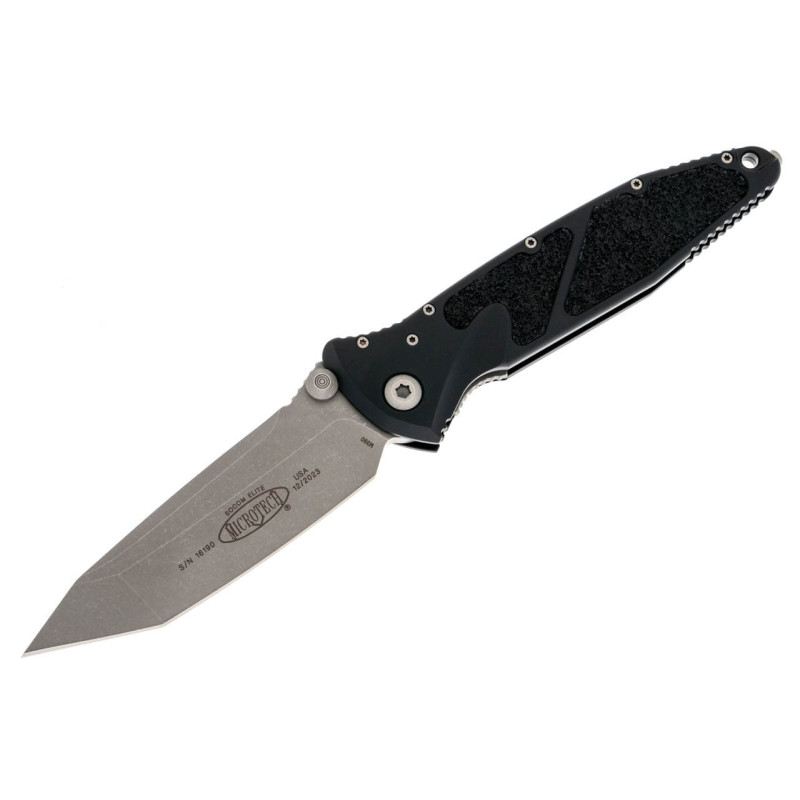 Нож Microtech Socom Elite T/E-M, tanto, Apoc, черный