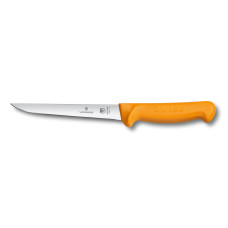 Ніж кухонний обвалочний Victorinox Swibo Boning, вузький, оранжевий, 16 см