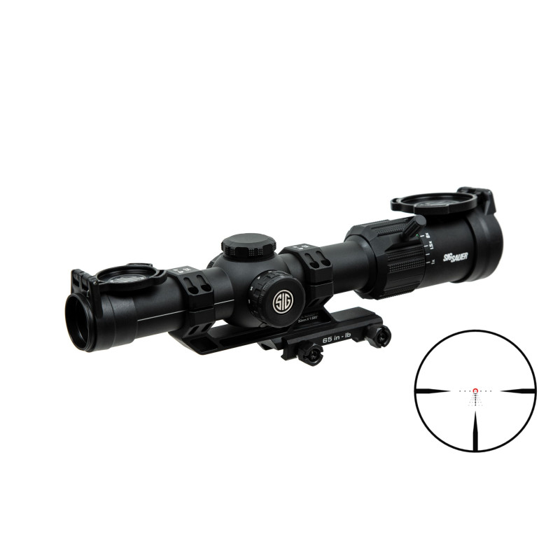 Оптичний приціл SIG Optics TANGO MSR 1-8X24MM, 30MM, SFP. Сітка MSR BDC8 з підсвічуванням