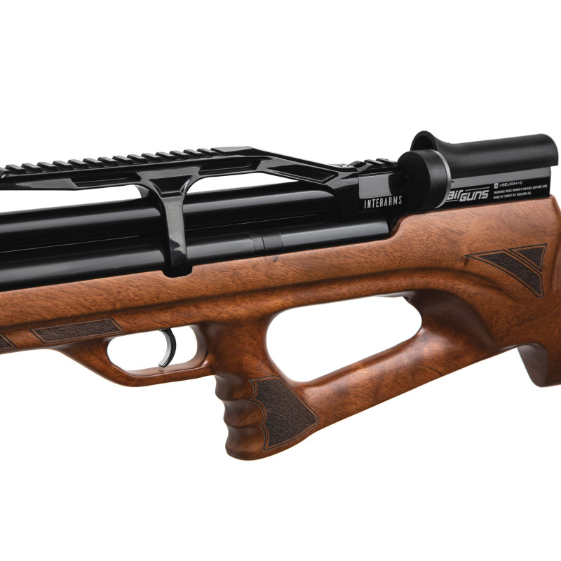 Пневматическая Редукторная PCP винтовка  Aselkon MX10-S Wood  кал. 4.5 дерево