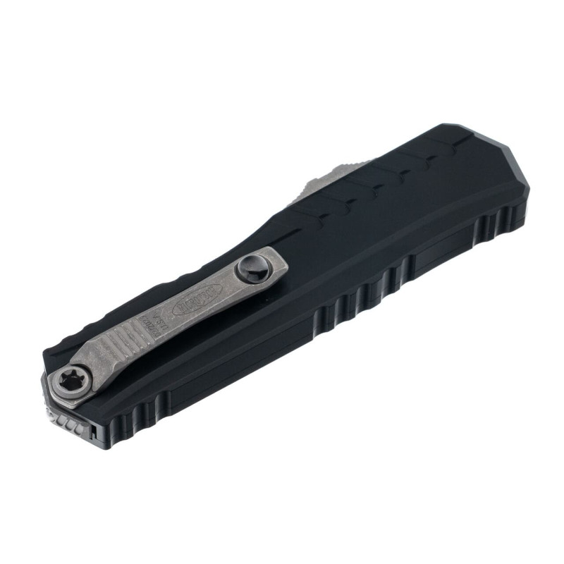 Нож Microtech Cypher II D/E OTF, Apoc, черная рукоять